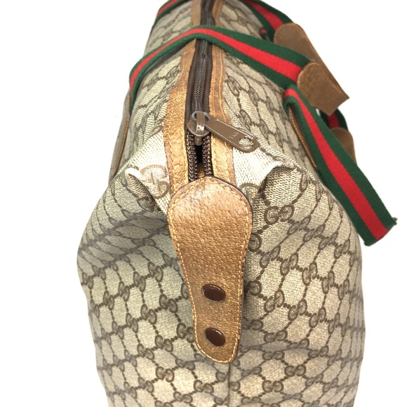 Authentic Gucci brown XL Tote/Weekender bag - Picture 10 of 16